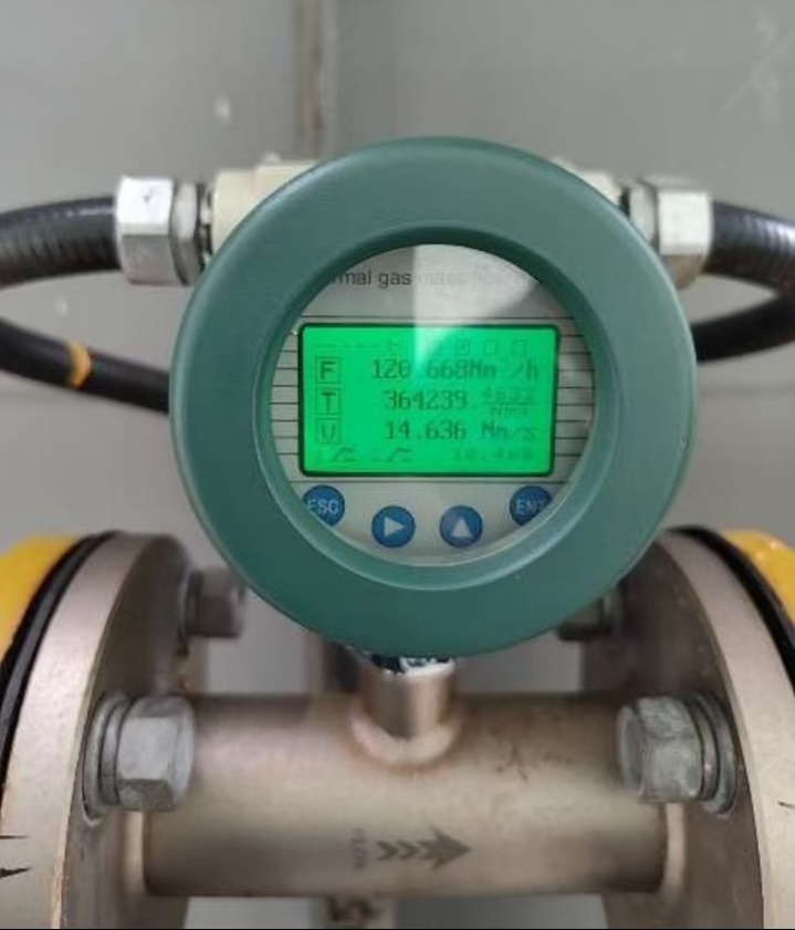 N2 flow meter