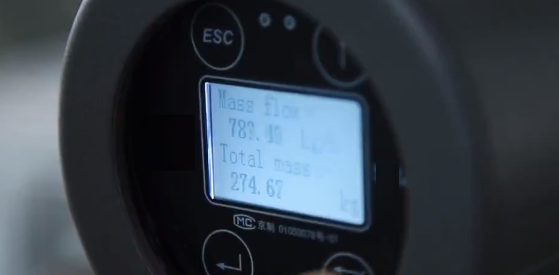 direct mass flow measurement flow meter