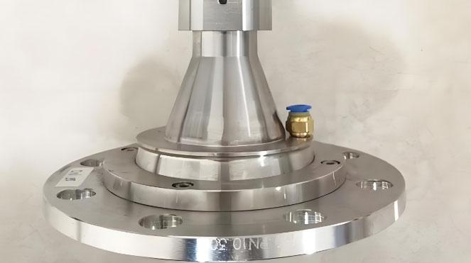 ағаш жоңқа деңгейі таратқыш гимбал фланец wood chip level transmitter gimbal flange