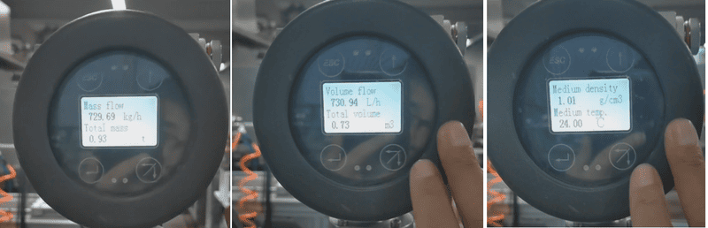 суспензия шығынын өлшеуге арналған oriolis шығын өлшегіші oriolis flow meter for slurry flow measurement