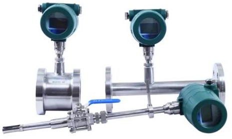 Сығылған ауаға арналған жылу массаларының ағын өлшегіші Thermal masss flow meter for compressed air